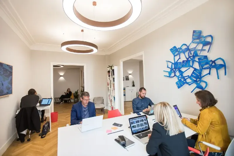 Photo des bureaux de Coworking Paradigm : espace de coworking à Nice