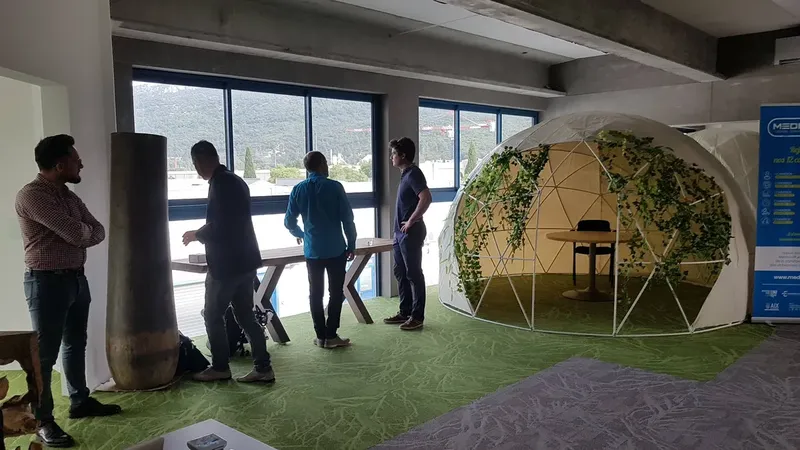 Photo des locaux de Coworking Boom Experience : espace de coworking à Aubagne