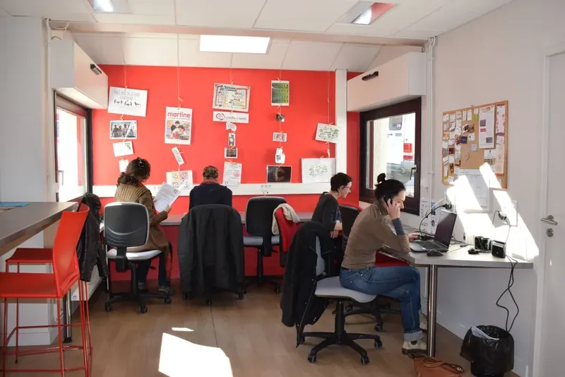 Photo des locaux de Coworking L'Atelier : espace de coworking à Pélussin