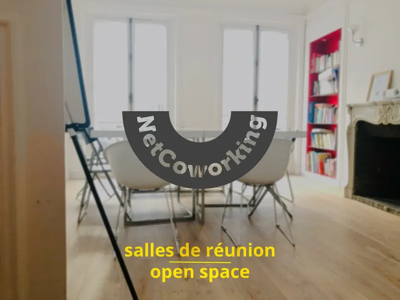 Photo des locaux de Netcoworking : espace de coworking à Paris 16
