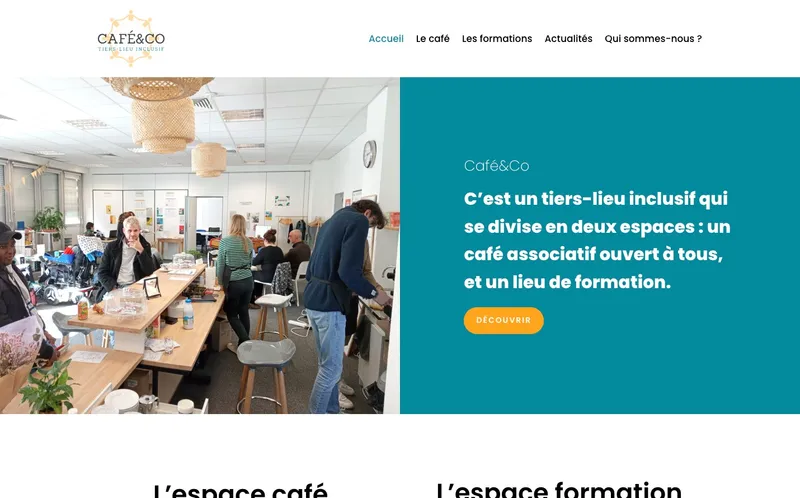 Café &Co : Photo du café coworking situé 41 Rue De Soupetard à Toulouse (31500)