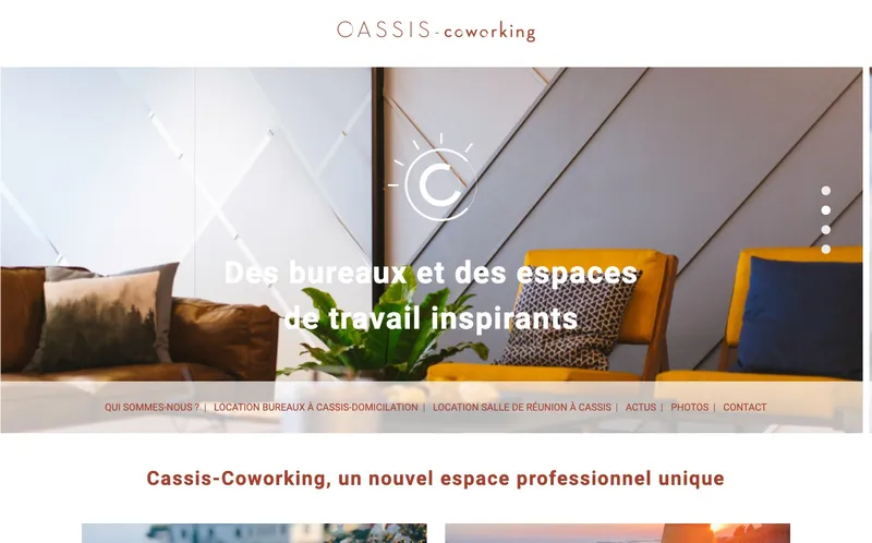 Cassis Coworking : Photo de l'espace de coworking situé Les Coteaux De Brégadan 11 Chemin Du Mont Gibaou à Cassis (13260)