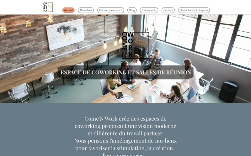 Come'N'Work Aiguillerie : Photo de l'espace de coworking situé 31 Rue De L'Aiguillerie à Montpellier (34000)