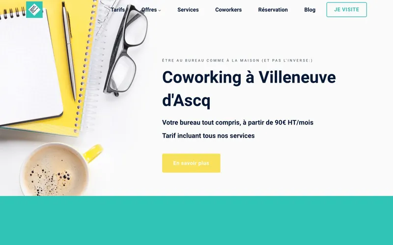 Coworking 3 Teinturiers : Photo de l'espace de coworking situé 3, Rue Des Teinturiers à Villeneuve D'Ascq (59491)