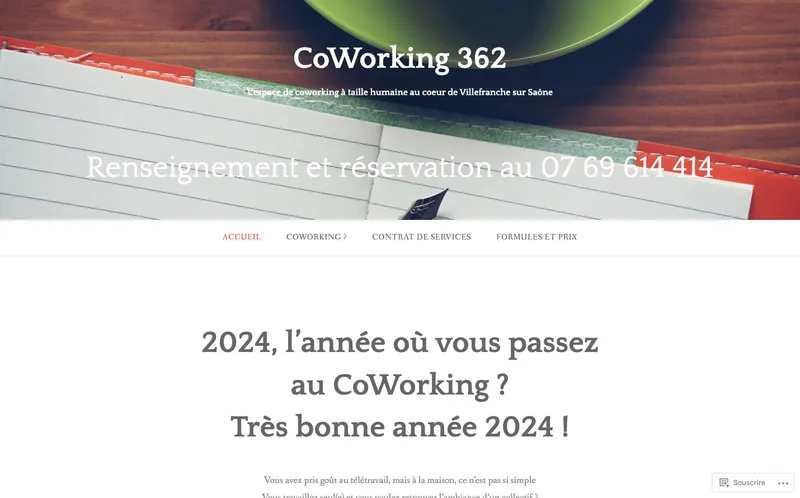Coworking 362 : Photo de l'espace de coworking situé 362 Rue Des Jardiniers à Villefranche Sur Saone (69400)