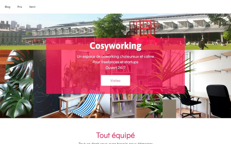 Coworking Cosyworking : Photo de l'espace de coworking situé 35 Avenue Jean Jaurès à Aubervilliers (93330)