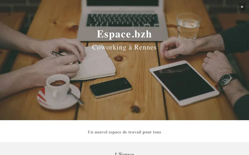 Coworking Espace Bzh : Photo de l'espace de coworking situé 18 Rue De La Monnaie à Rennes (35000)