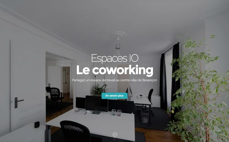 Coworking Espaces Io : Photo de l'espace de coworking situé 19 Rue De La République à Besancon (25000)