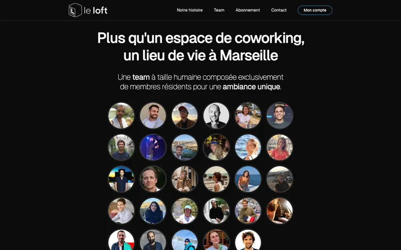 Coworking Le Loft Marseille : Photo de l'espace de coworking situé 7 Rue De La Paix Marcel Paul à Marseille (13001)