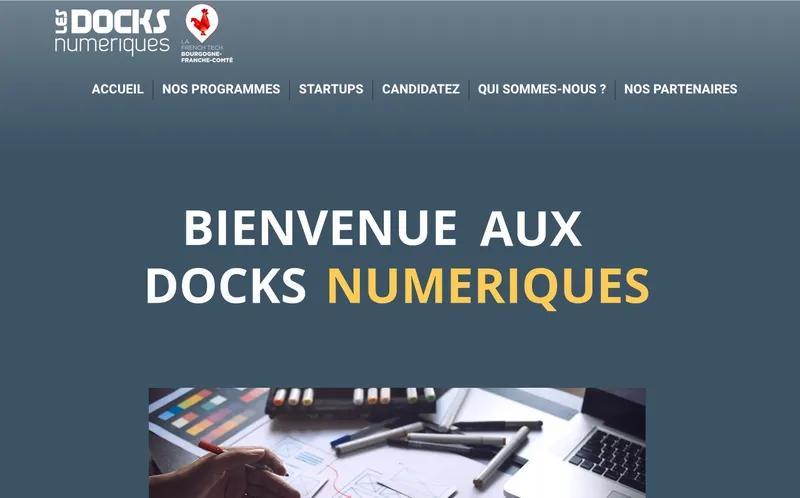 Coworking Les Docks Numeriques : Photo de l'espace de coworking situé 1 Promenade Du Rhin à Dijon (21000)