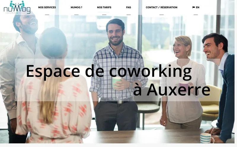 Coworking Numog : Photo de l'espace de coworking situé 9 Place Du Maréchal Leclerc à Auxerre (89000)