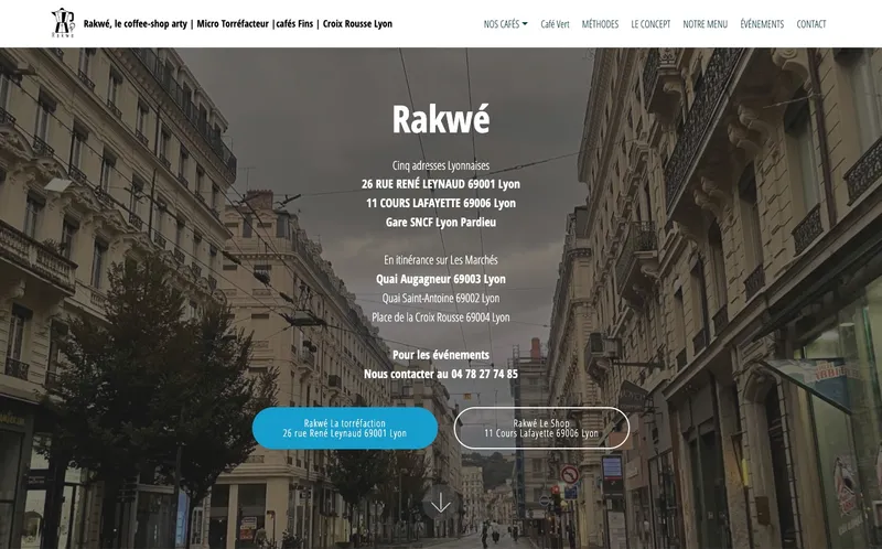 Coworking Rakwe : Photo de l'espace de coworking situé 26, Rue René Leynaud à Lyon (69001)