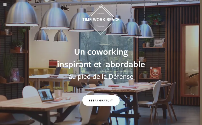 Coworking Time Work Space : Photo de l'espace de coworking situé 3 Bis, Rue Jean Jaures à Puteaux (92800)