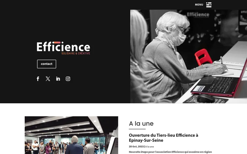 Efficience : Photo de l'espace de coworking situé 5 Rue De L'Intendance à Maubeuge (59600)