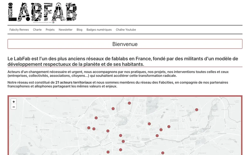 Fablab Labfab : Photo du fablab situé 19 Rue Hoche à Rennes (35000)