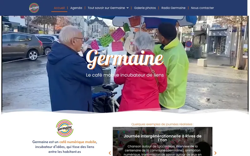 Germaine Café : Photo du café coworking situé 71 Boulevard Aristide Briand à La Roche Sur Yon (85000)
