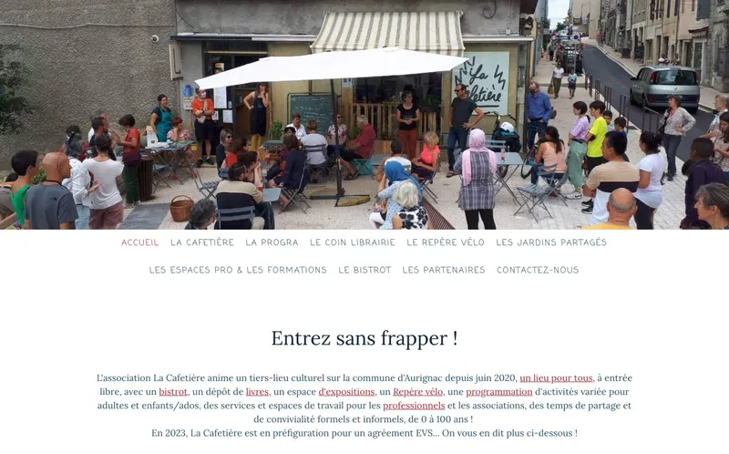 La Cafétiere : Photo du café coworking situé 26 Rue Saint Michel à Aurignac (31420)