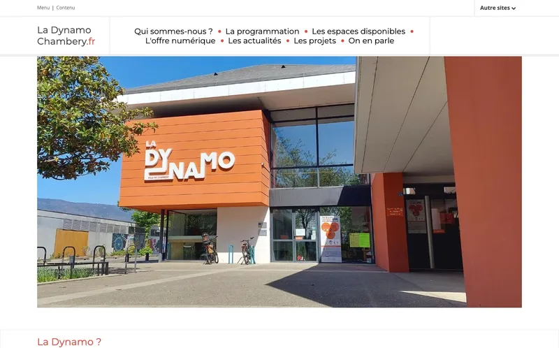 La Dynamo Chambery : Photo de l'espace de coworking situé 24 Avenue Daniel Rops à Chambéry (73000)