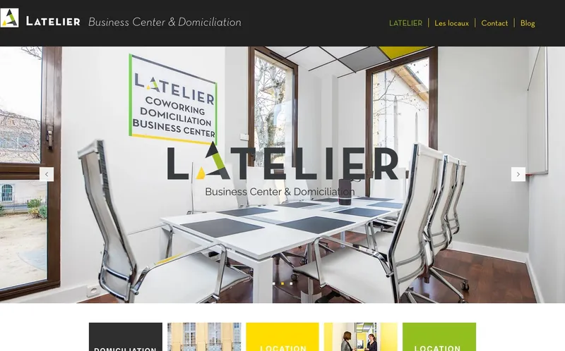 L'Atelier Coworking & Business Center : Photo de l'espace de coworking situé 37, Boulevard Aristide Briand à Aix En Provence (13100)