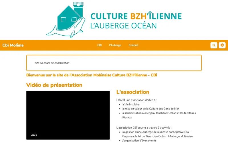 L'Auberge Molenaise Culture Breizh'Ilienne : Photo de l'espace de coworking situé Rue Du Canon à Ile Molene (29259)