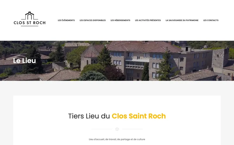 Le Clos St Roch : Photo de l'espace de coworking situé 5 Place De La Plaine à Viviers (07220)