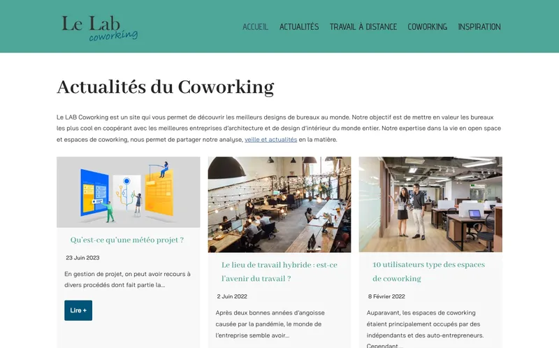 Le Lab Coworking : Photo de l'espace de coworking situé 7 Cour Des Petites Ecuries à Paris (75010)