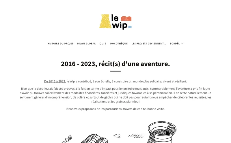 Le Wip : Photo de l'espace de coworking situé Rue Des Ateliers à Colombelles (14460)