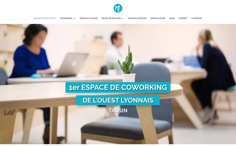 Mix Coworking Ecully : Photo de l'espace de coworking situé 62 Avenue Du Pr Paul Santy à Ecully (69130)