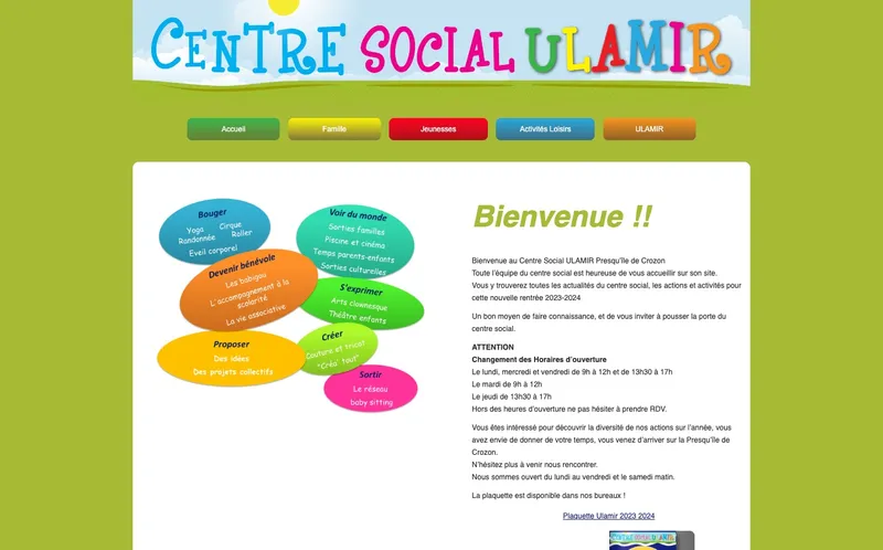 Ulamir Centre Social : Photo du centre d'affaires situé Résidence Du Cré Bp 36 à Crozon (29160)