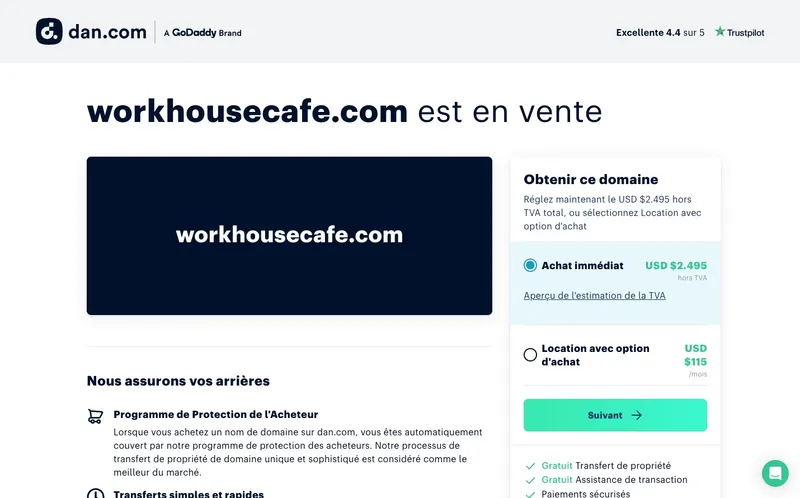 Workhouse Café : Photo du café coworking situé 64 Boulevard Risso à Nice (06300)