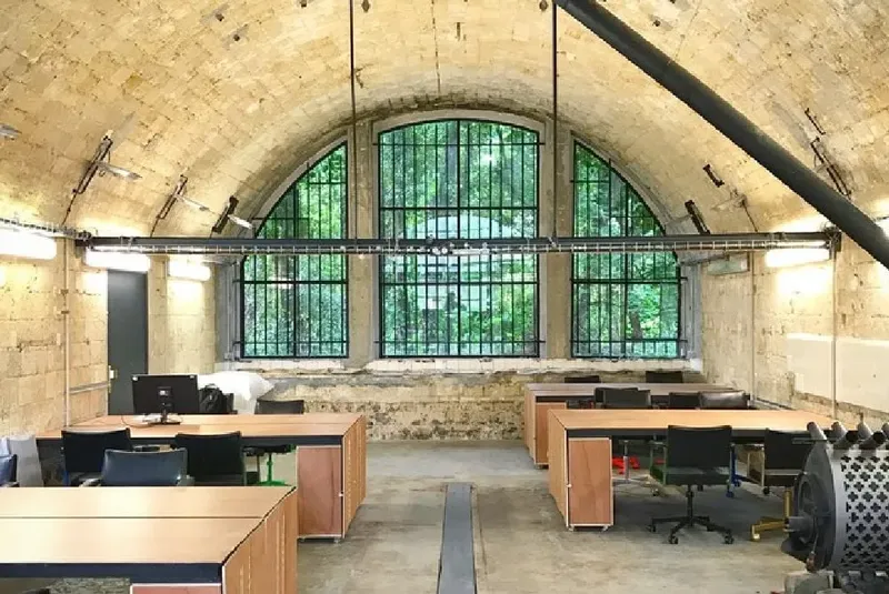 Photo des bureaux de Fort Recup : espace de coworking à Aubervilliers