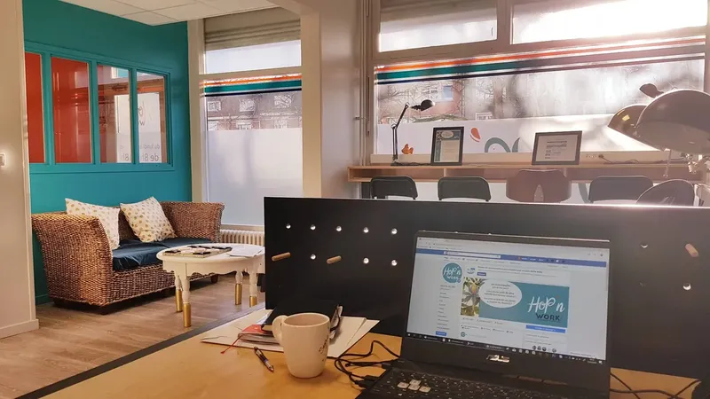 Photo des locaux de Coworking Hop N'Work : espace de coworking à Lambersart