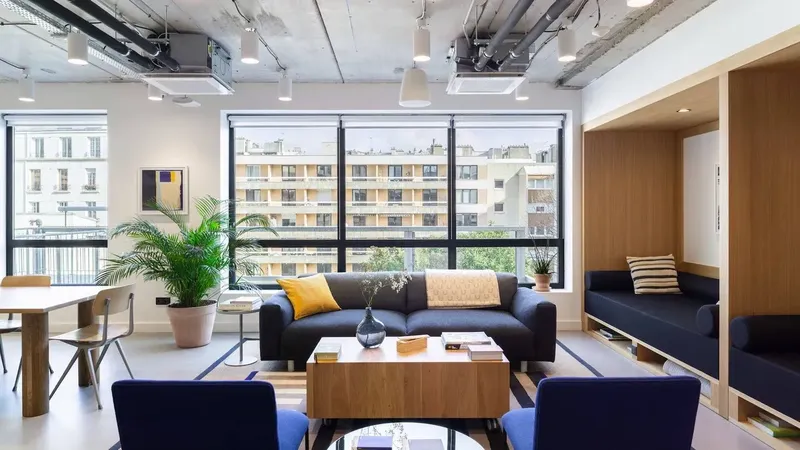 Photo des locaux de Wework La Villette : espace de coworking à Paris 19 Photo des locaux de Wework La Villette : espace de coworking à Paris 19