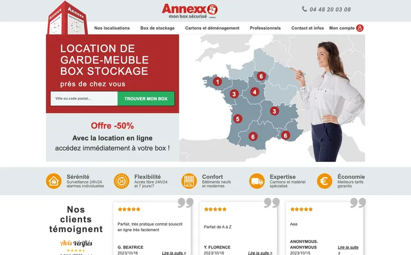Annexx Marseille : Photo de l'espace de coworking situé 24 Rue Charles Tellier à Marseille (13014)