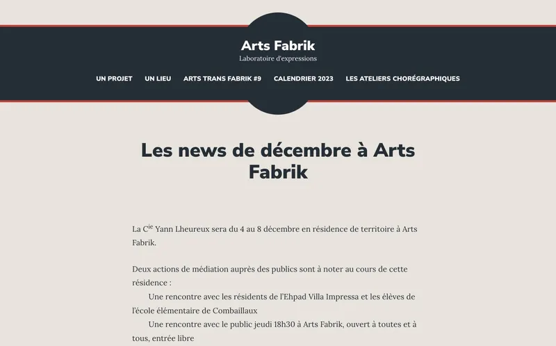 Arts Fabrik : Photo de l'espace de coworking situé 910 Route Du Mas De Gentil à Combaillaux (34980)