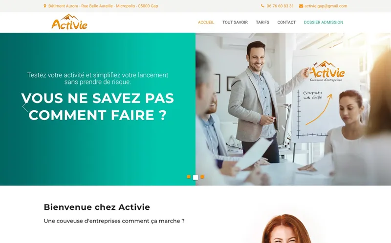 Couveuse Activie : Photo de l'couveuse d'entreprises situé à Gap (05000) Couveuse Activie : Photo de l'couveuse d'entreprises situé à Gap (05000)
