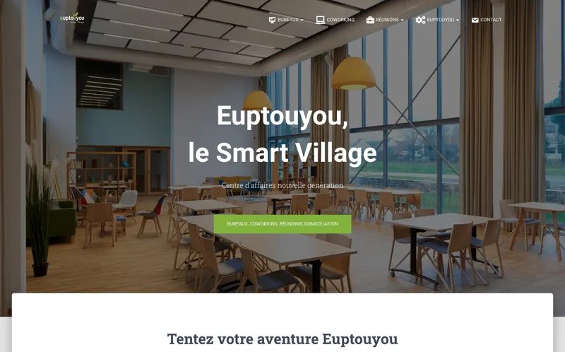 Coworking Euptouyou : Photo de l'espace de coworking situé 4 Rue Edith Piaf à Saint Herblain (44800)