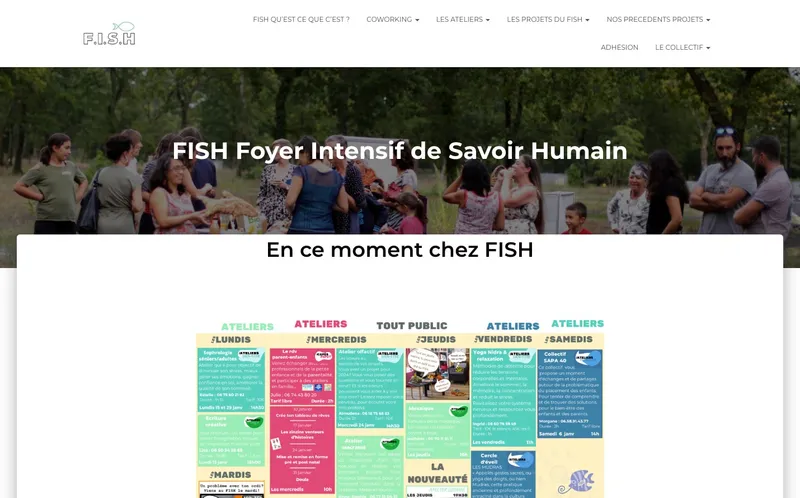 Coworking Fish : Photo de l'espace de coworking situé 73 Rue Du Stade à Castets (40260)