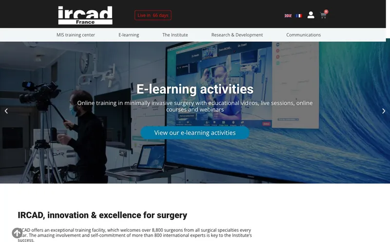 Coworking Ircad Biocluster : Photo de l'espace de coworking situé 23 Rue Des Glacières à Strasbourg (67000)