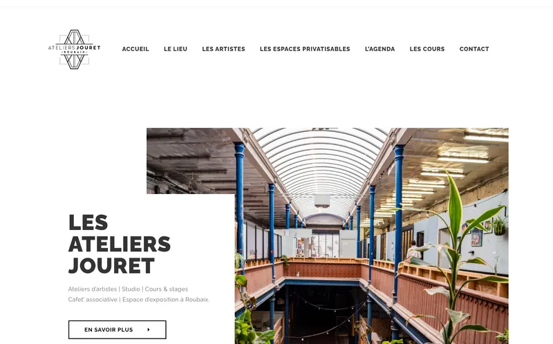 Coworking Les Ateliers Jouret : Photo de l'espace de coworking situé Rue De L'Hospice à Roubaix (59100)
