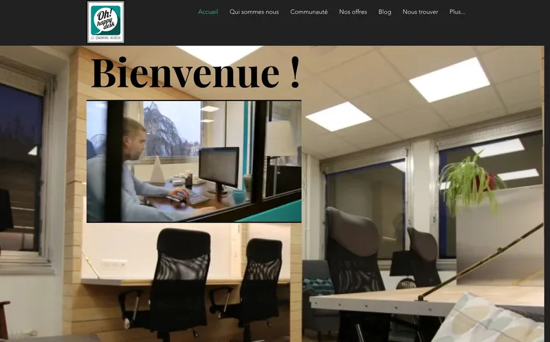 Coworking Oh Happy Desk : Photo de l'espace de coworking situé 92 Boulevard Du Gal De Gaulle à Roubaix (59100) Coworking Oh Happy Desk : Photo de l'espace de coworking situé 92 Boulevard Du Gal De Gaulle à Roubaix (59100)
