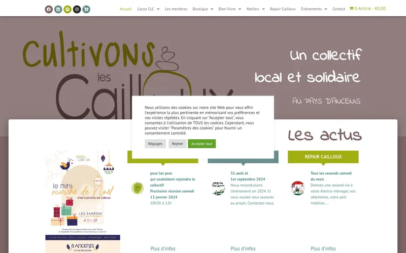 Cultivons Les Cailloux : Photo de l'espace de coworking situé 119 Rue Des Douves à Ancenis (44150) Cultivons Les Cailloux : Photo de l'espace de coworking situé 119 Rue Des Douves à Ancenis (44150)