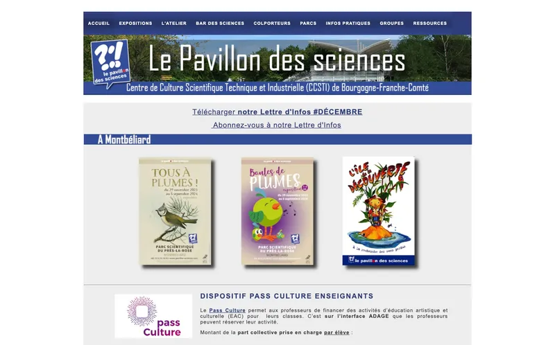 Fablab Pavillon Des Sciences : Photo du fablab situé 3 Rue Charles Lalance à Montbéliard (25200)