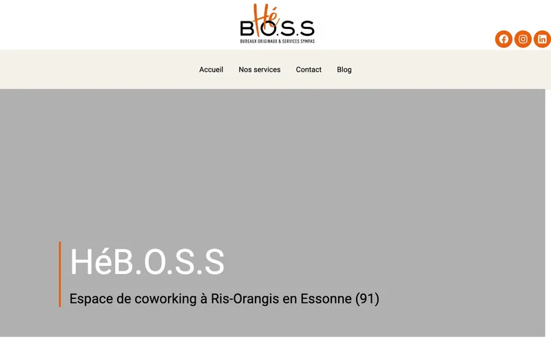 Heb.O.S.S : Photo de l'espace de coworking situé 9 Rue Du Général Leclerc à Montgeron (91230)