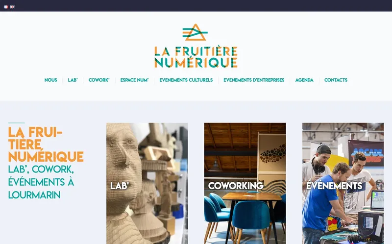 La Fruitiere Numerique : Photo de l'espace de coworking situé Avenue Du 8 Mai 1945 à Lourmarin (84160)