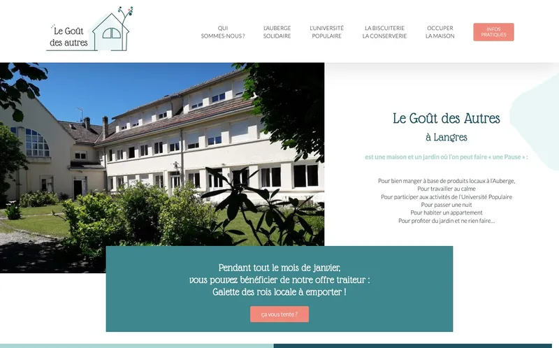Le Gout Des Autres : Photo de l'espace de coworking situé 8Bis Rue Chambrulard à Langres (52200) Le Gout Des Autres : Photo de l'espace de coworking situé 8Bis Rue Chambrulard à Langres (52200)