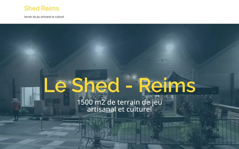Le Shed : Photo de l'espace de coworking situé 49 Rue Gosset à Reims (51100) Le Shed : Photo de l'espace de coworking situé 49 Rue Gosset à Reims (51100)