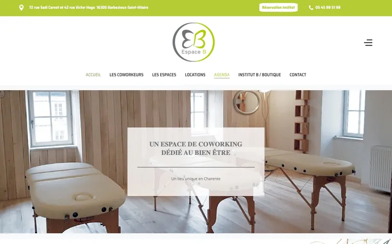 L'Espace B : Photo de l'espace de coworking situé 72 Rue Sadi Carnot à Barbezieux Saint Hilaire (16300) L'Espace B : Photo de l'espace de coworking situé 72 Rue Sadi Carnot à Barbezieux Saint Hilaire (16300)