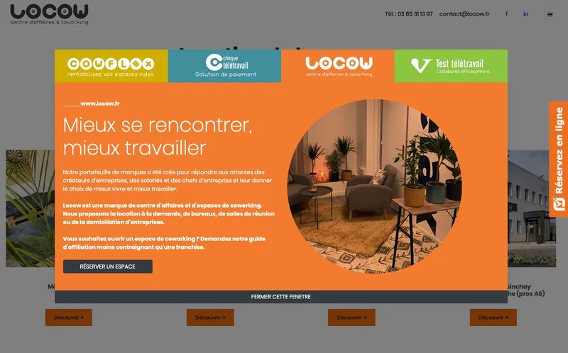 Locow : Photo de l'espace de coworking situé 82 Rue Victor Hugo à Macon (71000)