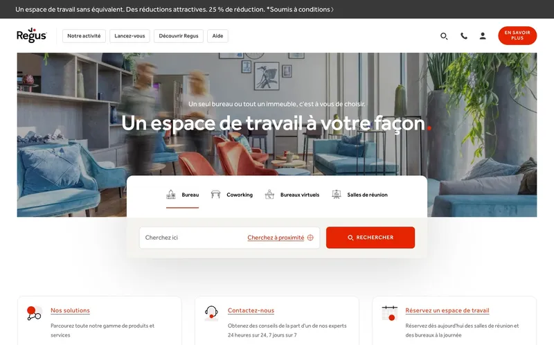 Regus Aeroport De Merignac : Photo de l'espace de coworking situé 1 Avenue Neil Amstrong à Mérignac (33700)